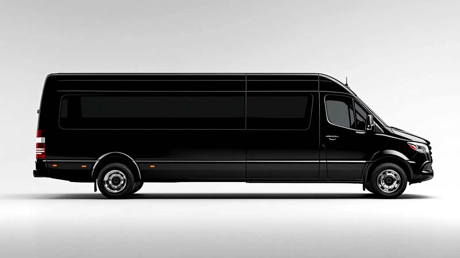 Limo Bus (Party limo bus) — Dulles Car Service chauffeured vehicle seating up to 20 passengers for Washington Dulles (IAD), Reagan National (DCA) and BWI airport transfers, weddings, and Northern Virginia corporate and group transportation